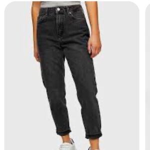 Topshop petite mom jeans size 25